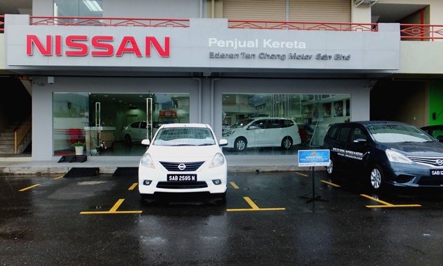 Pic_1_Exterior of ETCM Nissan Branch Showroom at Keningau, Sabah