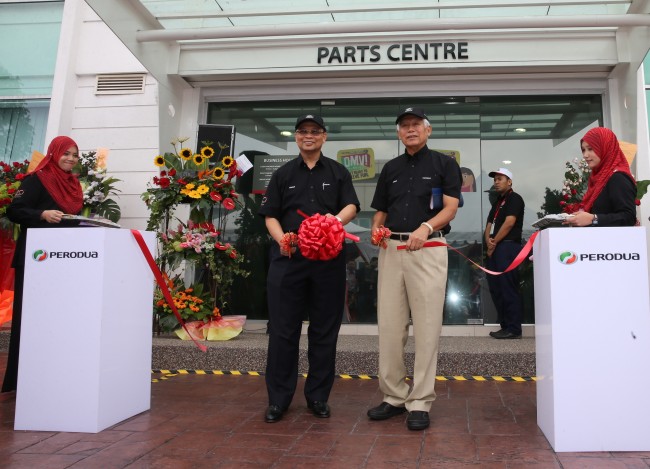 official launch of the New Parts Centre