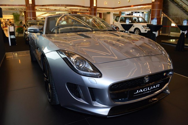 The Jaguar F-Type S Convertible shared the spotlight with the all-new Range Rover Sport at SISMA Auto's first dual-brand roadshow at Bangsar Shopping Centre