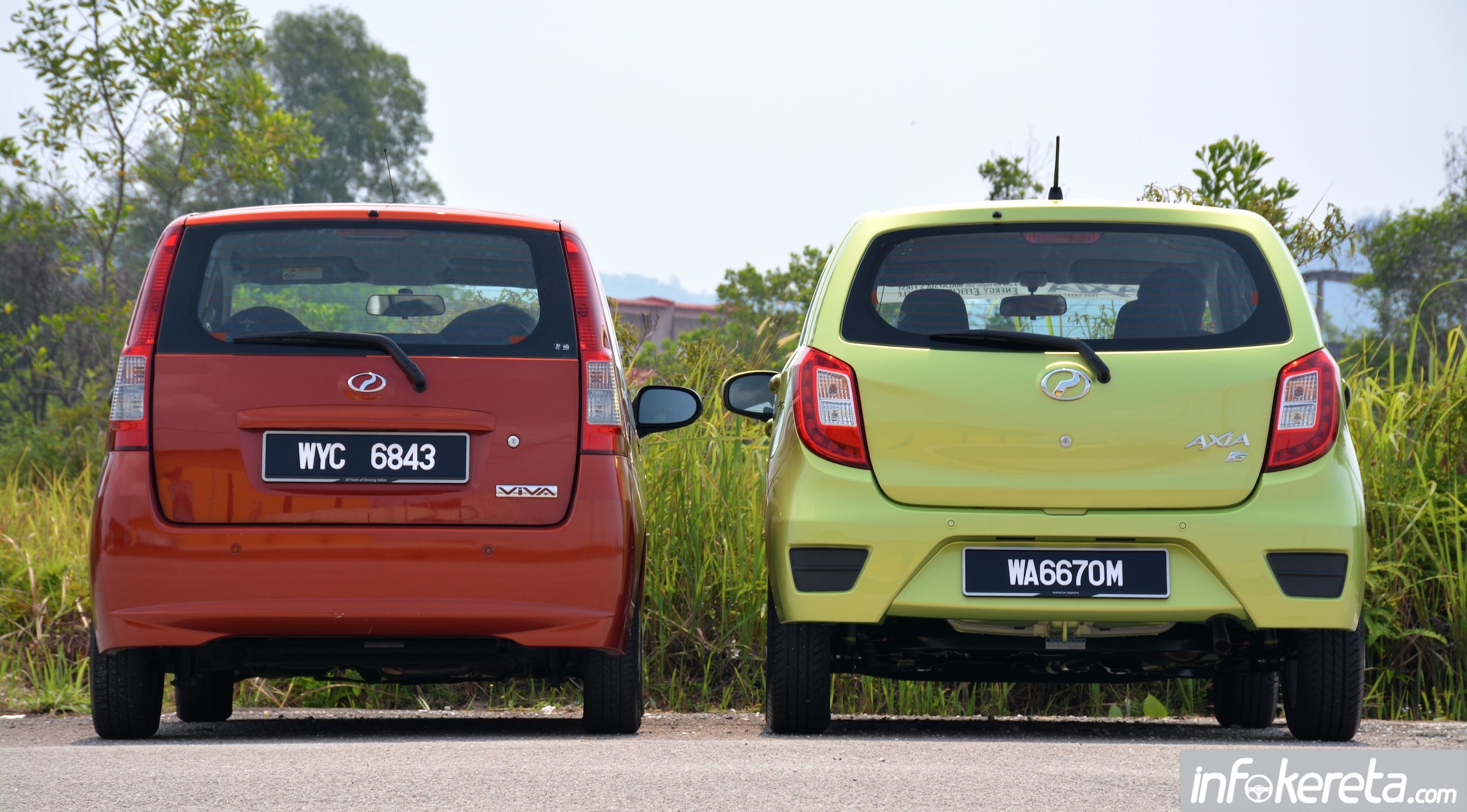 Galeri Perodua Axia Vs Viva Infokereta Com