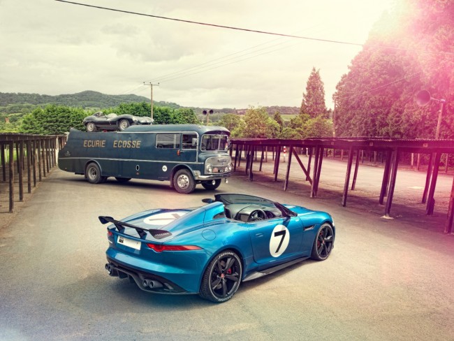 The stunning Jaguar F-Type Project 7