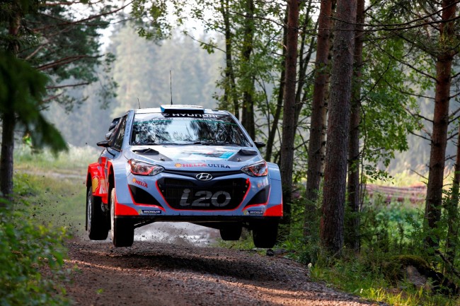 2014 World Rally Championship / Round 08 /  Rally Finland // Worldwide Copyright: Hyundai Motorsport