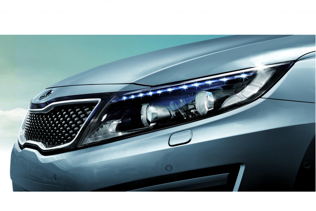8_Auto Levelling HID Xenon Head Lamps with LED Daytime Running Lights