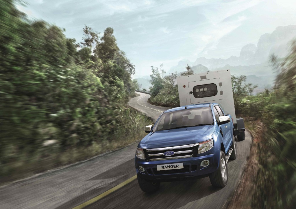 Ford Ranger’s class-leading towing, payload and water-wading capabilities