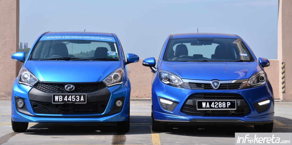 2015_Perodua_Myvi_facelift_vs_Proton_Iriz_ 004