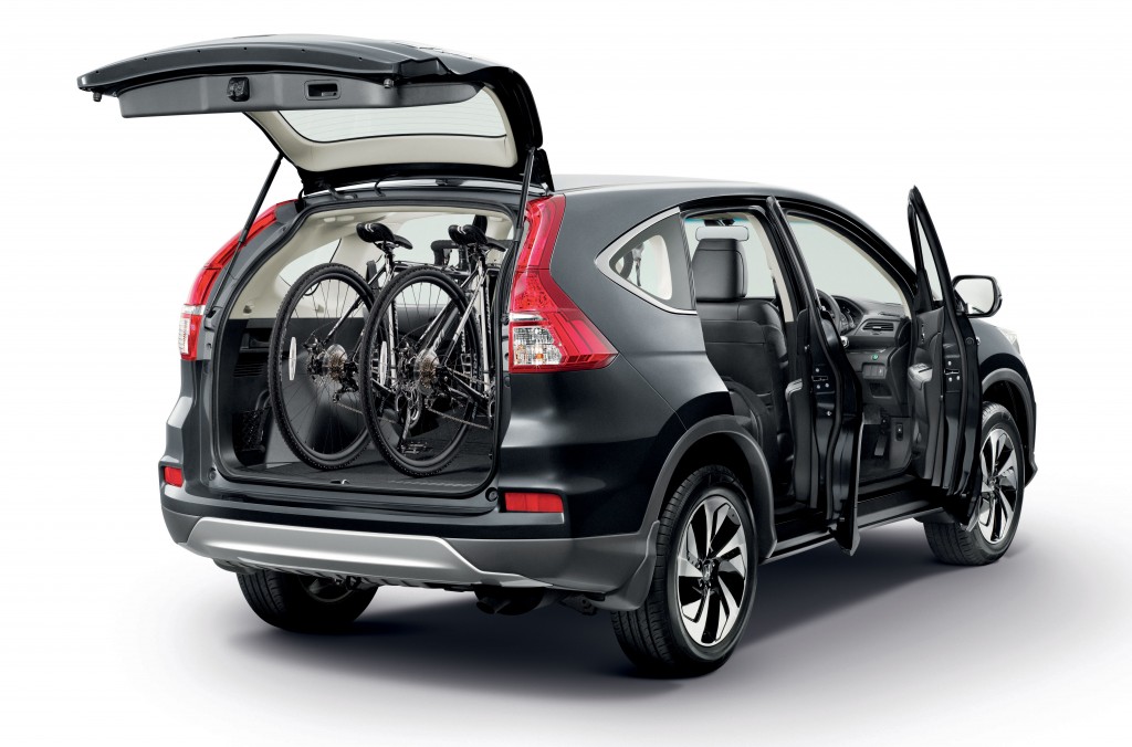 More space for the active achievers with the New CR-V