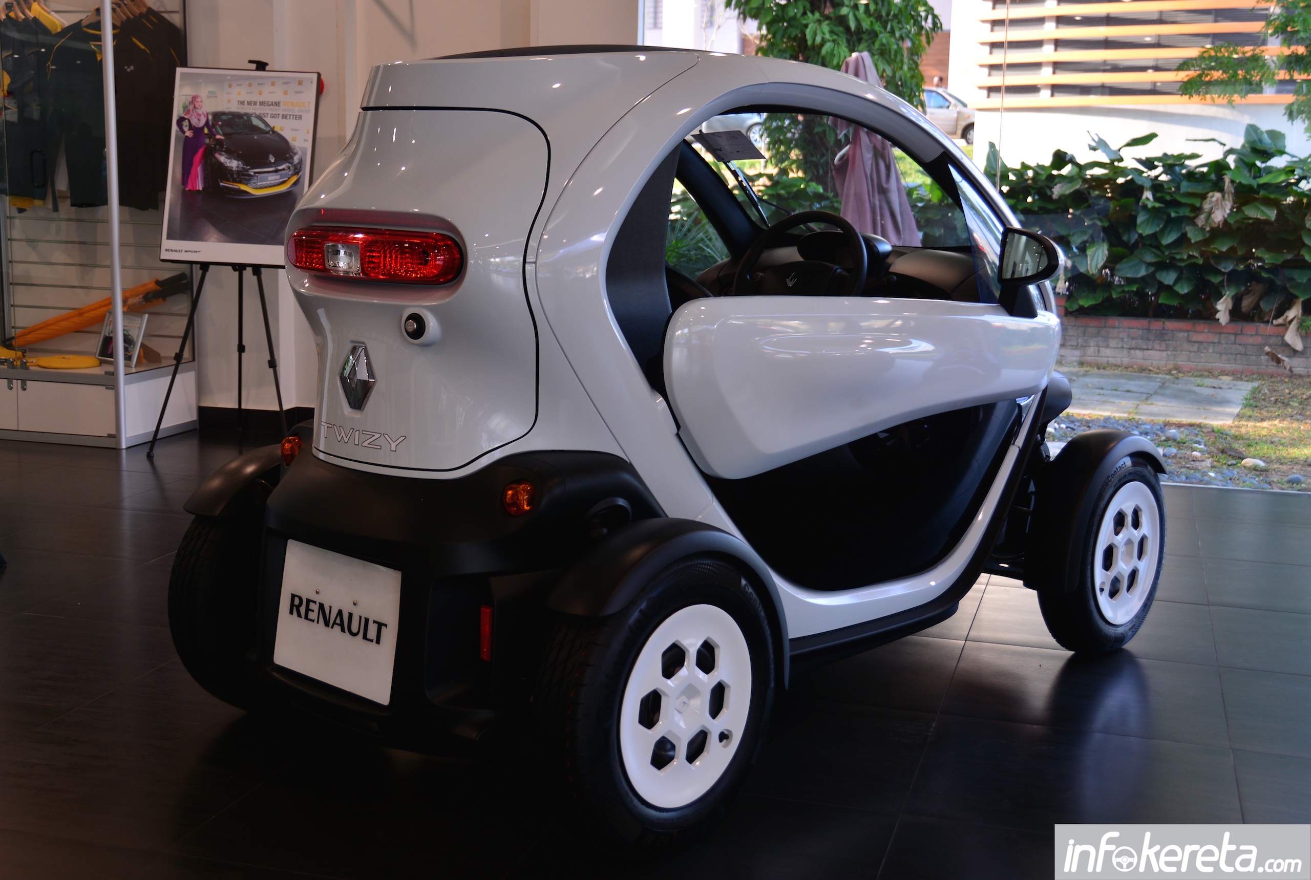 Рено электромобиль Twizy габариты