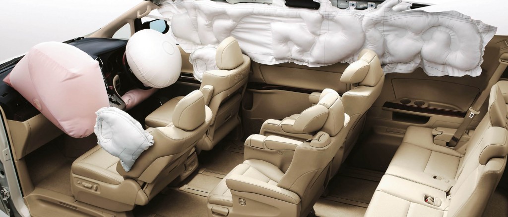 012 Alphard airbags