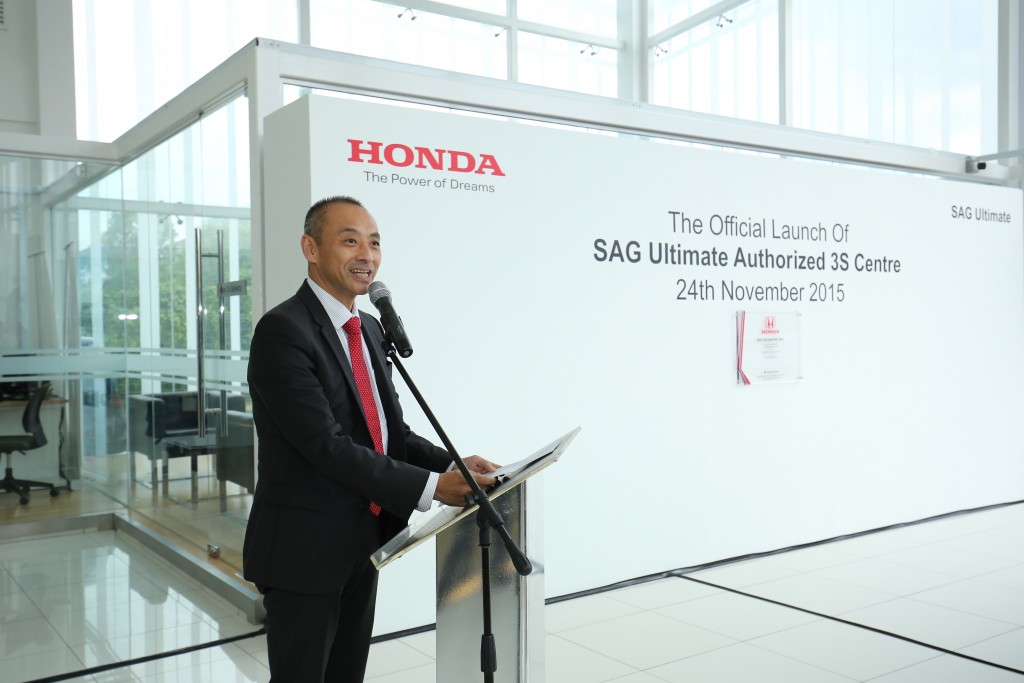 Pic 3 – Honda Malaysia MD & CEO_Yoichiro Ueno